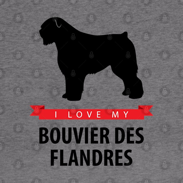 I Love My Bouvier des Flandres by millersye